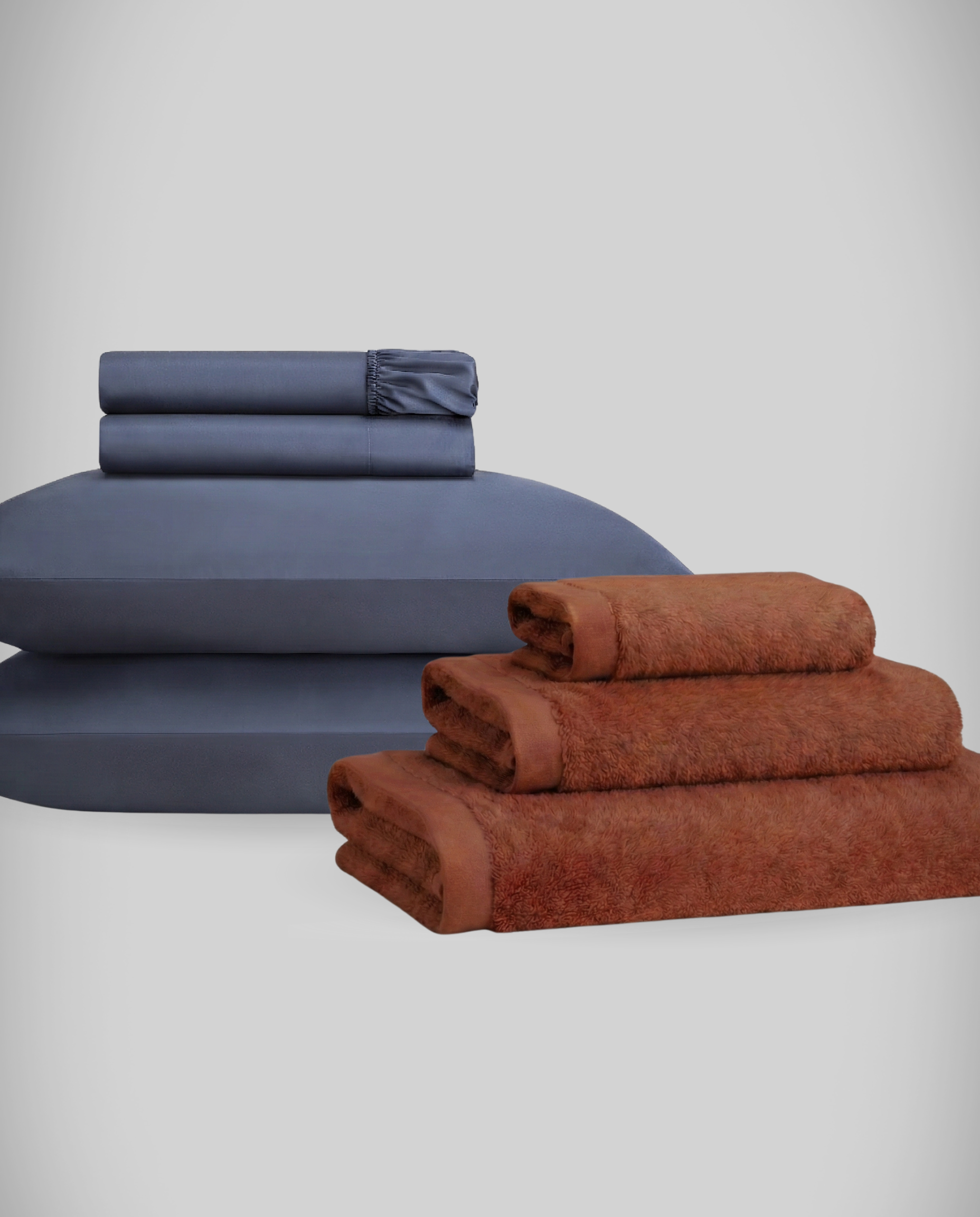 Draps ICE + serviettes en bambou