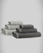 Lot de 2 | Set de serviettes en bambou blanky