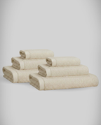 Lot de 2 | Set de serviettes en bambou blanky