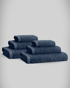 Lot de 2 | Set de serviettes en bambou blanky