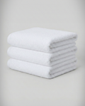 Lot de 3 | Petites serviettes en bambou blanky