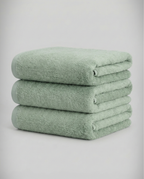 Lot de 3 | Serviettes à mains en bambou blanky