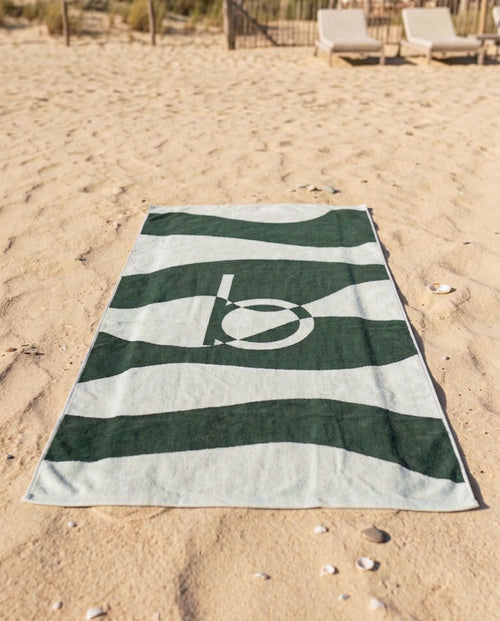 Serviette de plage en bambou