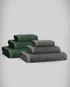 Lot de 2 | Set de serviettes en bambou blanky