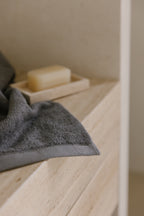 Serviette de bain en bambou blanky