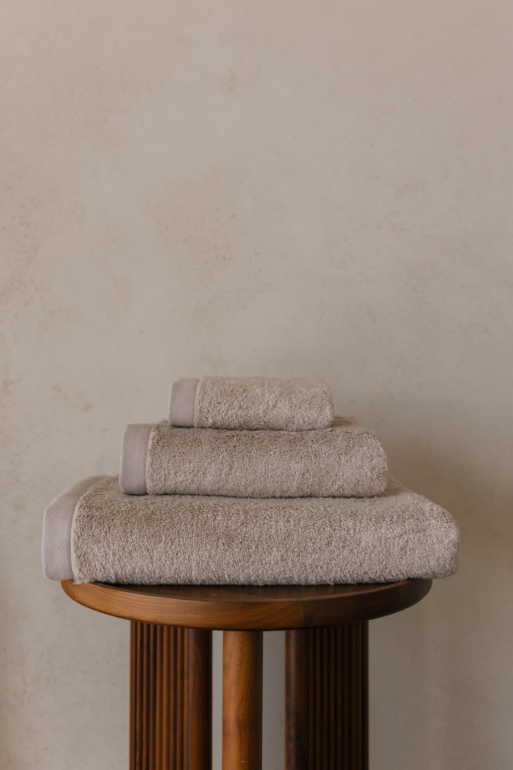 Serviette de bain en bambou blanky