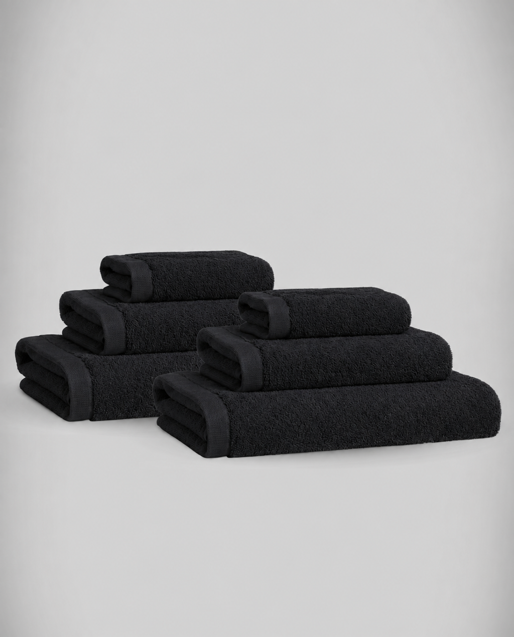 Lot de 2 | Set de serviettes en bambou blanky