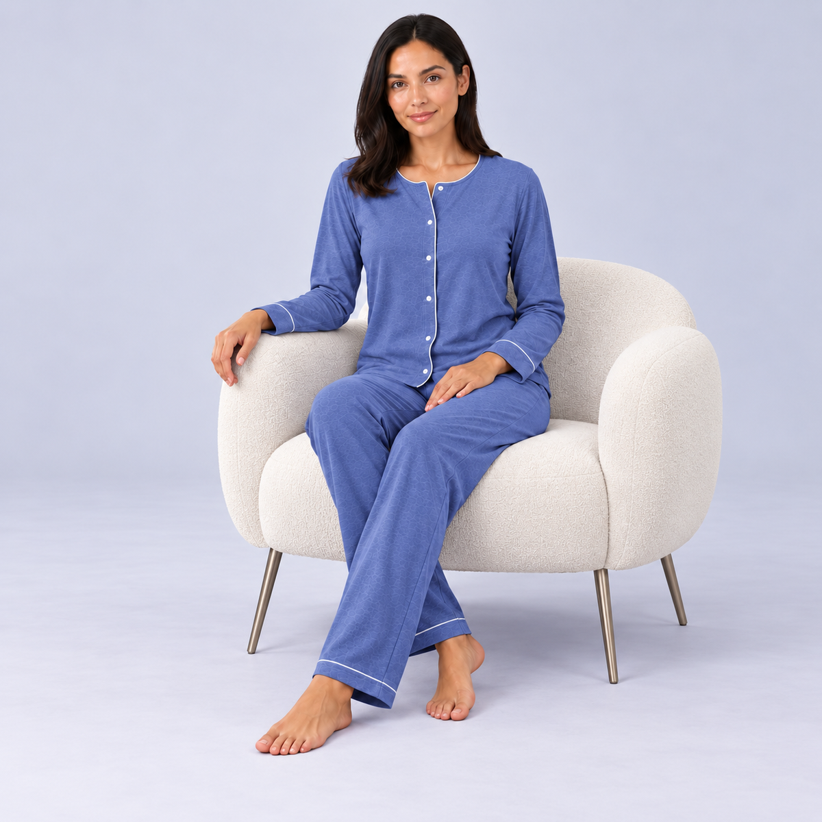 Haut femme en bambou maille stretch