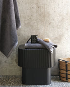 Serviette de bain en bambou blanky