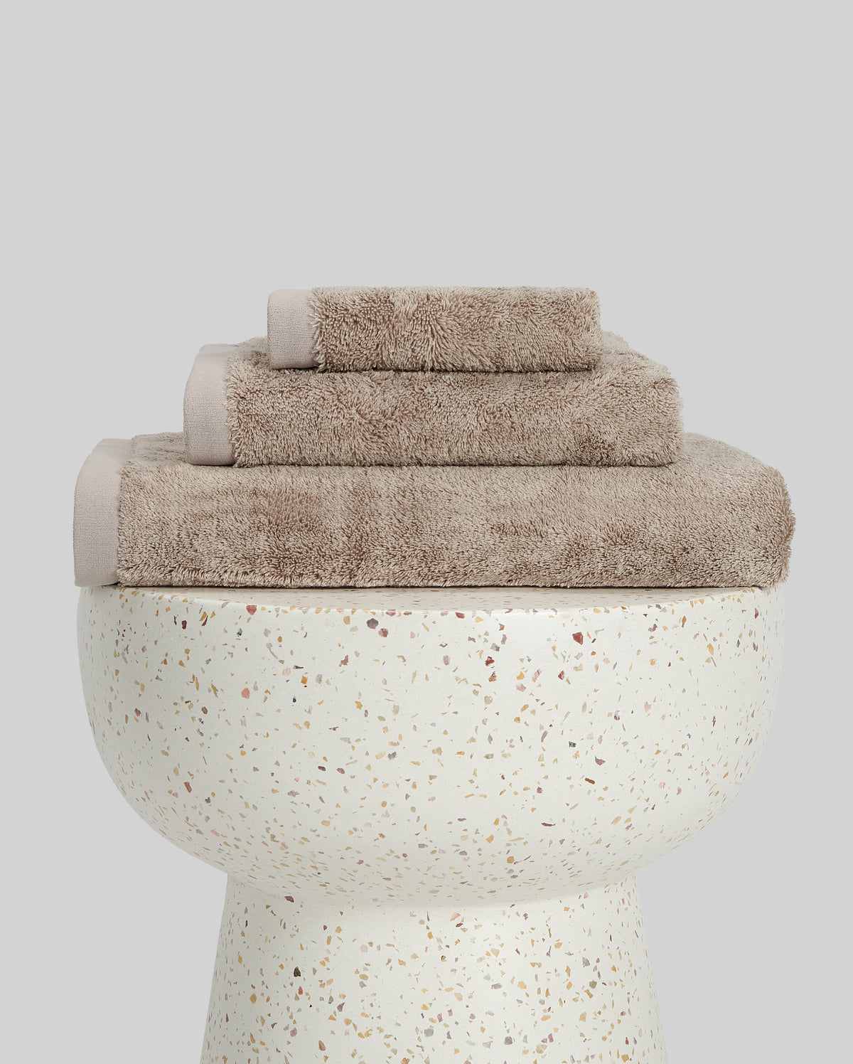 Serviette de bain en bambou blanky