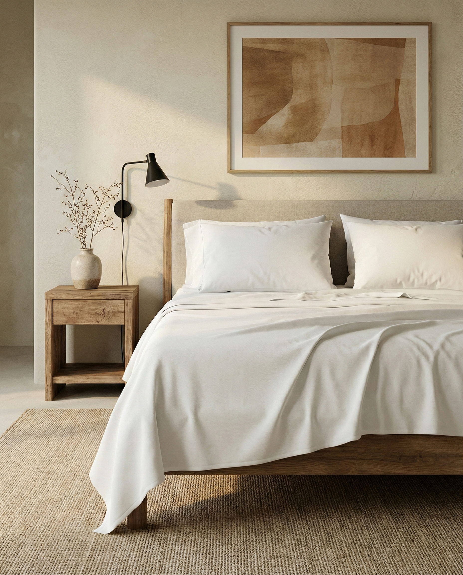 Parure de draps en coton GOTS blanky