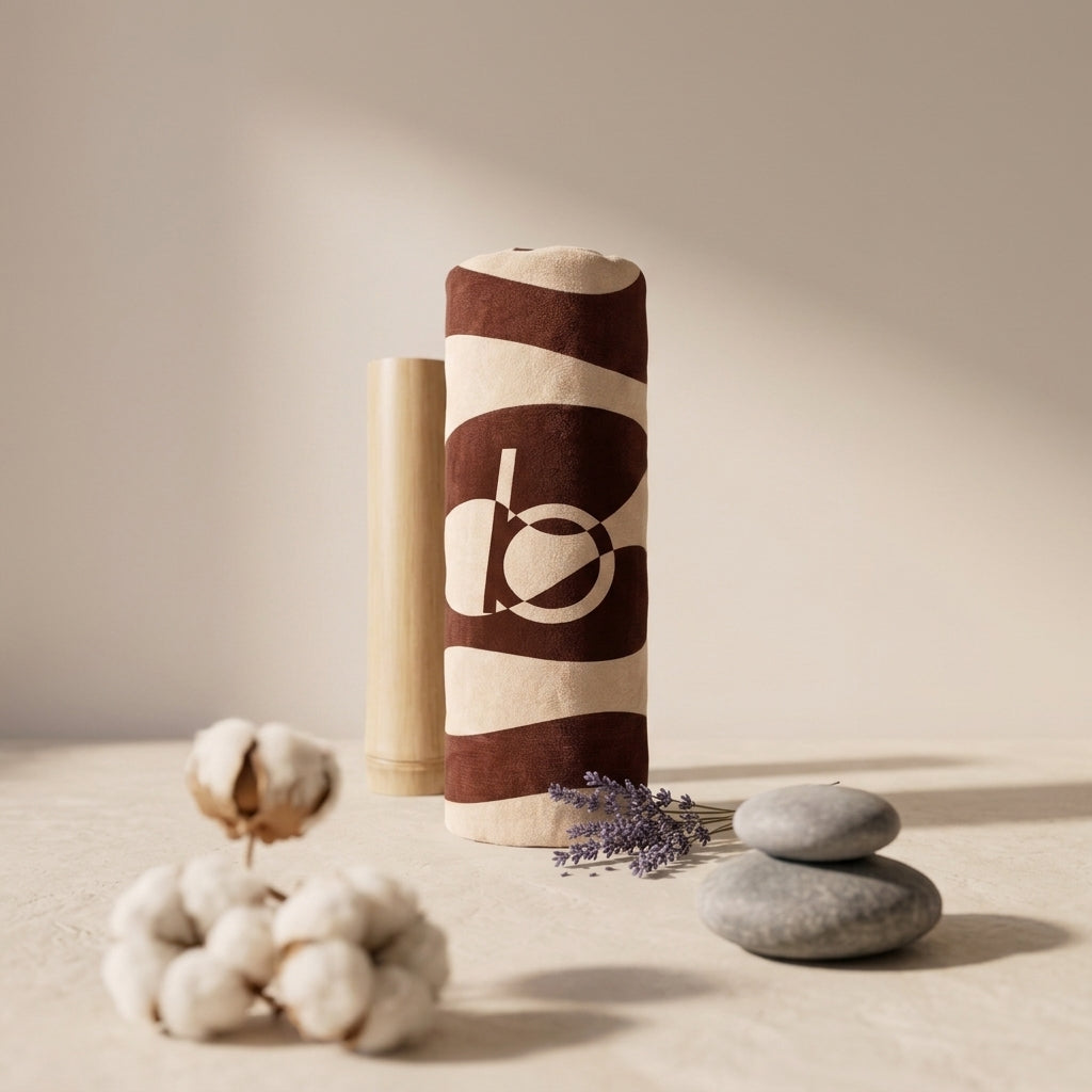 Serviette de plage en bambou