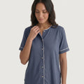 Haut femme en bambou maille stretch
