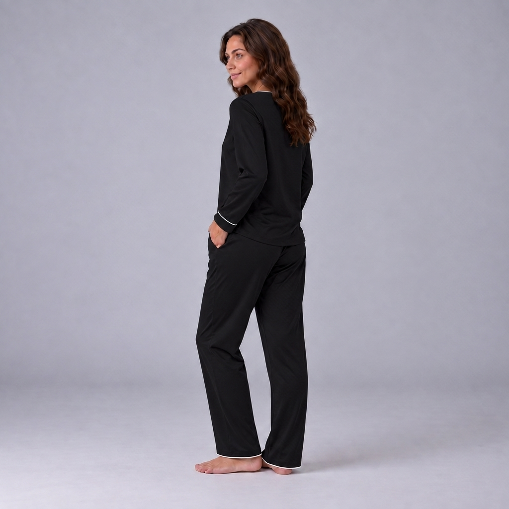 Haut femme en bambou maille stretch