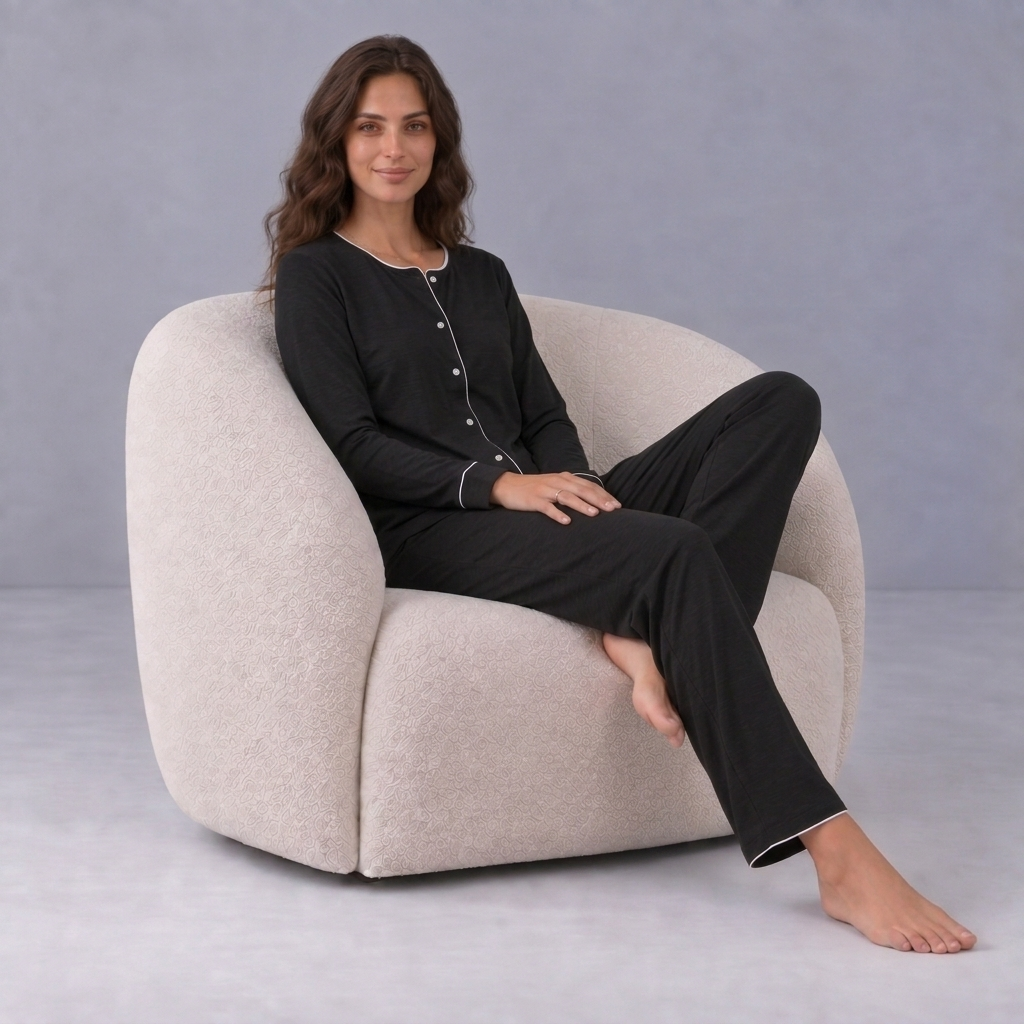 Haut femme en bambou maille stretch